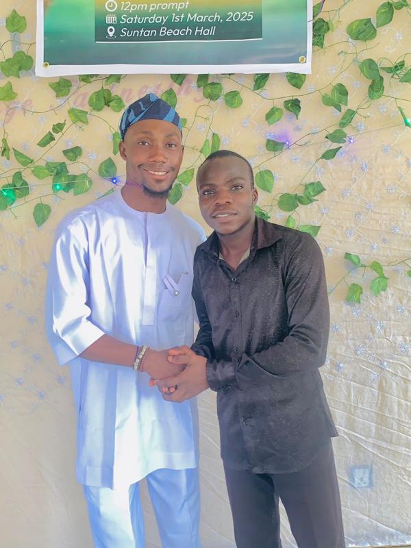 President with Rt. Hon Godonu Sodiq