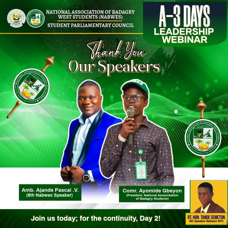 Day 1 Guest Speakers