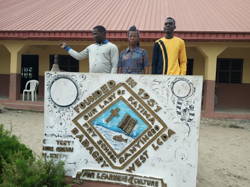 visit by 7th administration to primary school