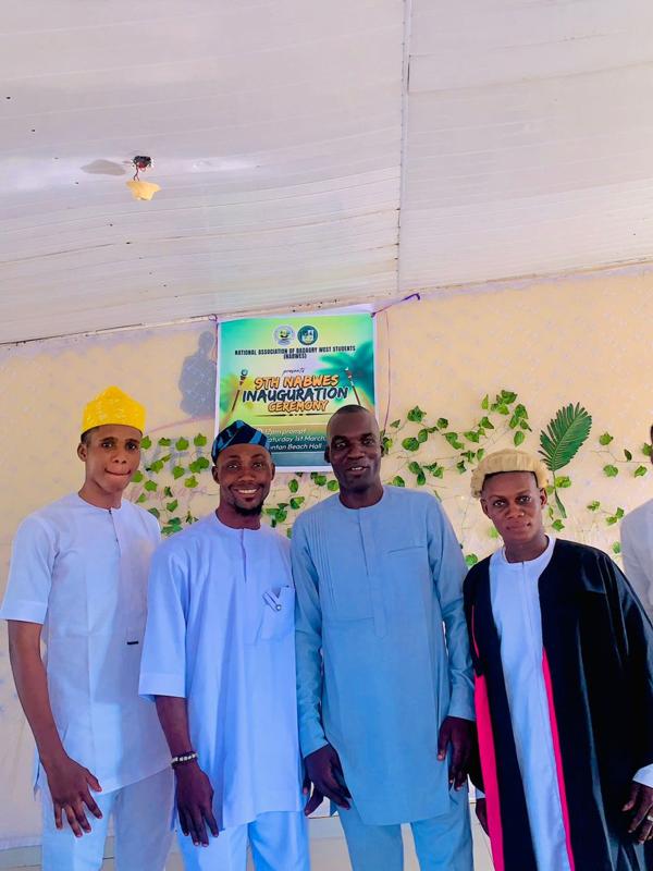 The Gen Sec, President & Speaker with Comr. Aboki