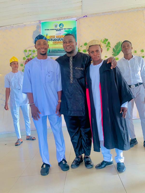 8th Nabwes Speaker with Newly Inaugurated President & Speaker